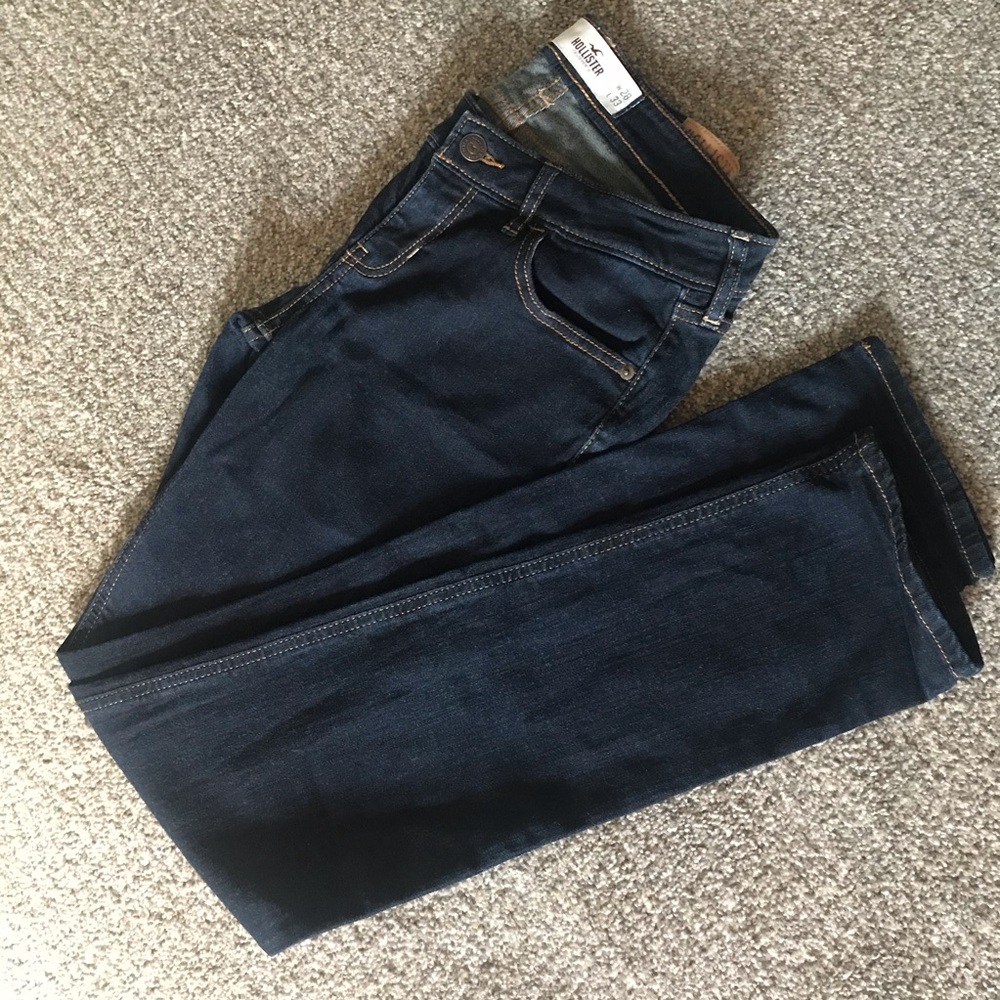 Dark blue Hollister jeans, Size 7R